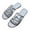 White, variant on Anuirheih Slip on Sandals Women,Women's Summer New Fashion Solid Color Pearl Decoration Slippers Flat Sandals(Brown)