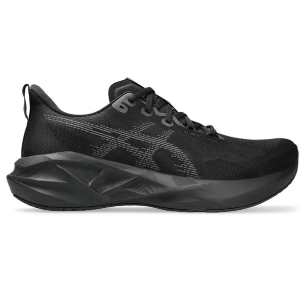 Zapatillas de running ASICS NOVABLAST 5 para hombre, color negro y gris