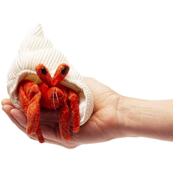 Folkmanis Puppets Hermit Crab Finger Puppet