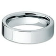 thumbnail image 3 of Silly Kings 6mm Silver Tungsten Carbide Wedding Band Shiny Polish Ring Comfort Fit Unisex, 3 of 3