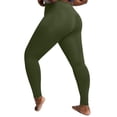 thumbnail image 4 of Women High Waisted Plus Size Yoga Pants Stretchy Ankle Length Yoga Trousers With Pockets Baggy Workout Running Leggings, 4 of 6