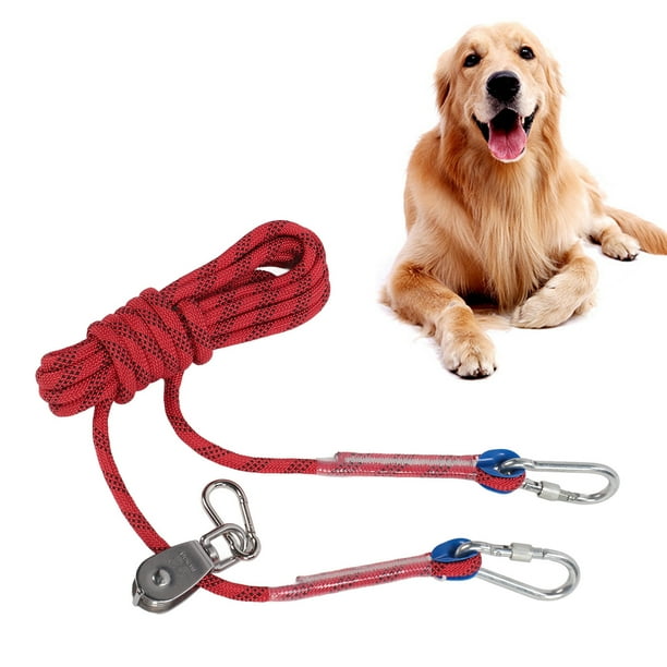 Correa larga para perros para acampar Cable de amarre reflectante 360 ANGGREK Otros