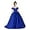 Royal Blue, variant on Drtj 2-14T Kids Teens Flower Girl Dress Off Shoulder Pageant Sparkling Formal Dress Birthday Party Ball Gowns
