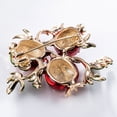 thumbnail image 3 of EeaseCA 2 Pcs Broche Design Grenade Chic Style Tendance Broche en Alliage à la Mode pour Cadeau de Fête des Mères Femmes, 3 of 8
