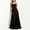 Black, variant on Floral Wedding Guess Dress for Women Long Lace Formal Sleeveless A Line Dress Slim Fit Prom Ruched Square Neck Elegant Dresses