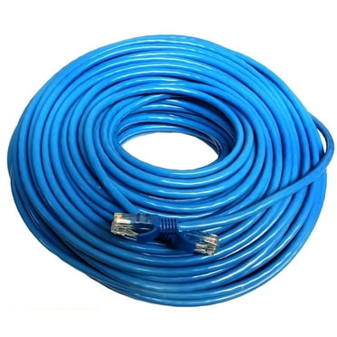 CableVantage RJ45 Cat6 50FT 50 ft Ethernet LAN Network Cable for PS Xbox PC Internet Router blue