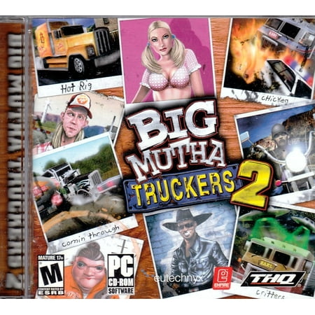 Big Mutha Truckers 2 (PC Game Jewel Case) Outta mah way. Dear sweet ol' Ma got busted. What out for drunk (Best Bathers For Big Bust)
