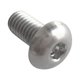 thumbnail image 3 of 5 uds tornillos de cabeza de botón hexagonales kusrkot Tornillo hexagonal M5x12mm TC4, 3 of 4