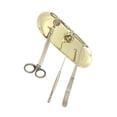 thumbnail image 2 of Seitruly 4 unids/set mecha recortador bandeja velas núcleo gancho Dipper recorte herramienta Kit accesorio hogar dormitorio boda masajeadores Oro Seitruly CE015226-03, 2 of 6