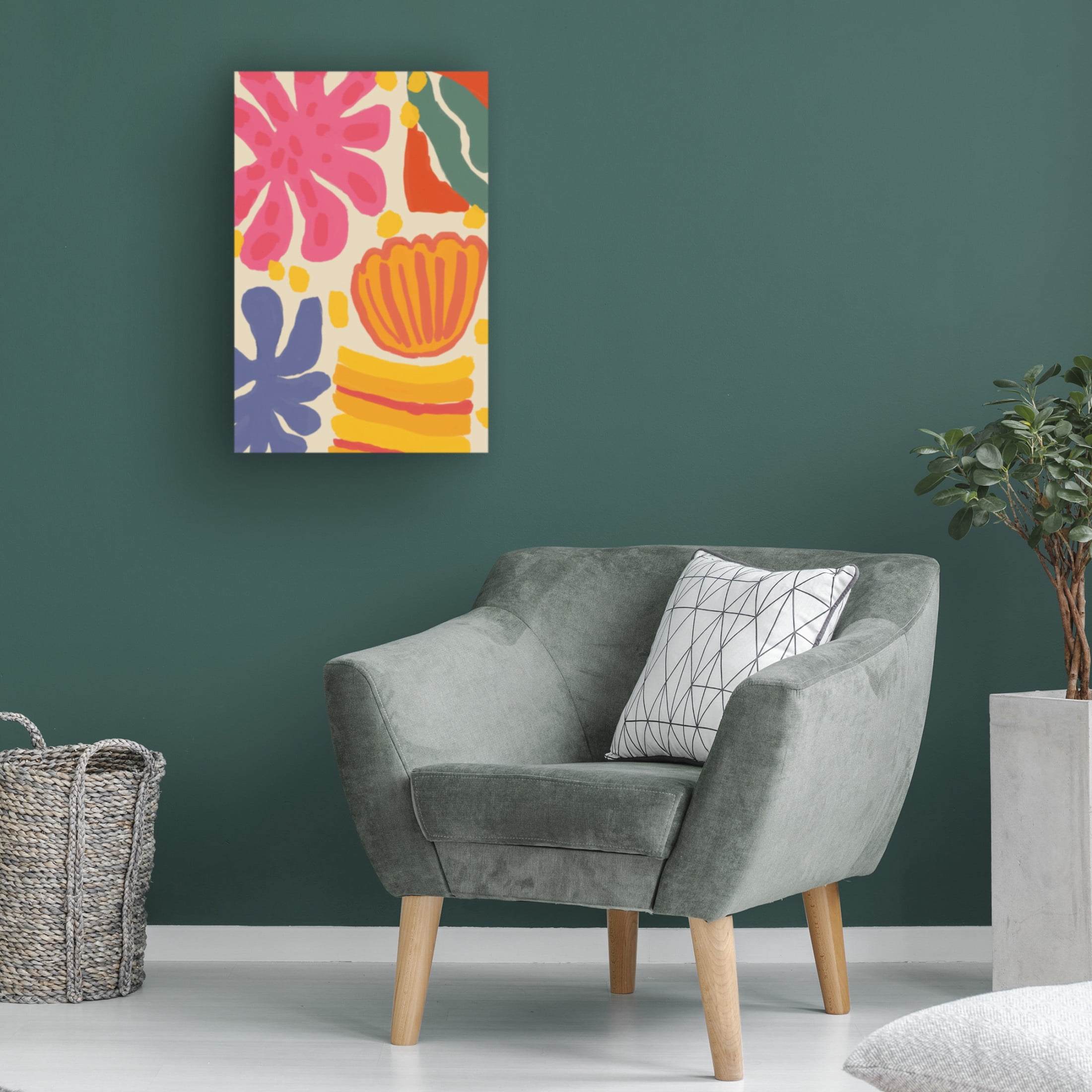 Trademark Fine Art Treechild   Happy Summer No 4 Canvas Wall Art