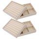 thumbnail image 5 of BESTYASH 4Ud Decorativa Para Exhibir Y Almacenar En Beige Resistente A Rayones, 5 of 8
