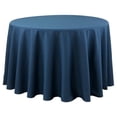 thumbnail image 1 of SARO 321.NB120R 120 in. Collection Casual Design Everyday Tablecloth  Navy Blue, 1 of 1