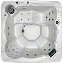 Hudson Bay HB29 6-Person Hot Tub with 29 Therapy Jets and Digital Controls – Sterling Acrylic Interior and Mocha Exterior Cabinet - Ideal for Backyard Relaxation and Hydrotherapy