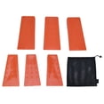 thumbnail image 1 of 6pcs Chainsaw Wedges Increasing Friction Red Durable Plastic Tree Cutting Supplies for Woodworking, 1 of 7