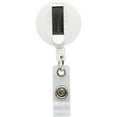 thumbnail image 3 of SICURIX Standard ID Badge Reel Round Belt Clip Strap WHITE (68821), 3 of 3