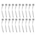 thumbnail image 2 of Cables conductores para electrodos, 20 unidades, cables para electrodos de 2,0 pulgadas, cables para electrodos de respuesta rápida, 2 of 14