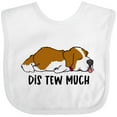 thumbnail image 3 of Inktastic Napping Dis Tew Much St. Bernard Boys or Girls Baby Bib, 3 of 4