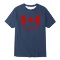 thumbnail image 5 of T-shirt de Célébration du Canada pour Garçons Drapeau Canadien Col Rond Manches Courtes Tee Enfants Fête de l'Indépendance Canadienne 1st July Coupe Régulière T-Shirt Graphique de Célébration de la Fête du Canada Filles, 5 of 5