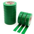 thumbnail image 3 of 10 Rolls PVC Electrical Tapes, Viaky Self Adhesive Waterproof Insulation Green Tapes, Rated up to 600 Volts and 176 °F, 15mmx18m(0.6" x 59ft), 3 of 9