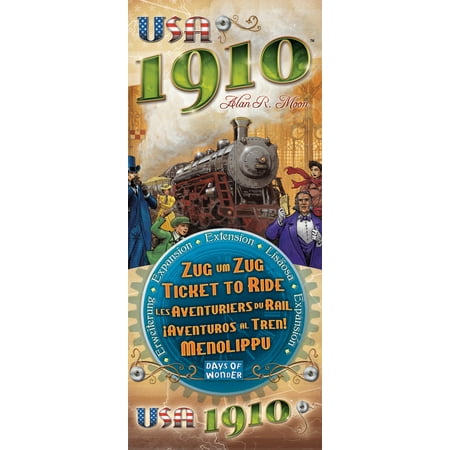 Ticket to Ride: USA 1910 Expansion Strategy Game