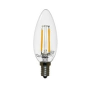 Filament Style LED Bulb B11 4 Watt Dimmable (40W Equiv) 330 Lumens by Euri