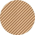 thumbnail image 1 of Ahgly Company Indoor Round Patterned Papaya Orange Area Rugs, 6' Round, 1 of 6