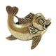 thumbnail image 2 of Estatua de pez de latón, figura de pez, centro de mesa, artesanía, figura de animal marino para Estilo B, 2 of 9