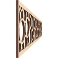 thumbnail image 3 of Ekena Millwork 46 1/4"W x 6"H x 1/4"T Hemingway Fretwork Moulding, Birch, 3 of 13
