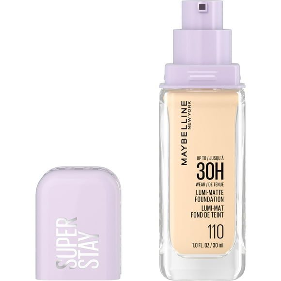 Base de maquillaje Maybelline Super Stay Lumi-Matte 110 30 horas 30 ml