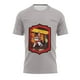 thumbnail image 2 of Hazbin Hotel Camiseta hombre Graphic Text Pool 3D Printing Street Casual Manga Corta Ropa Impresa Básica Light Gray/2XL, 2 of 6