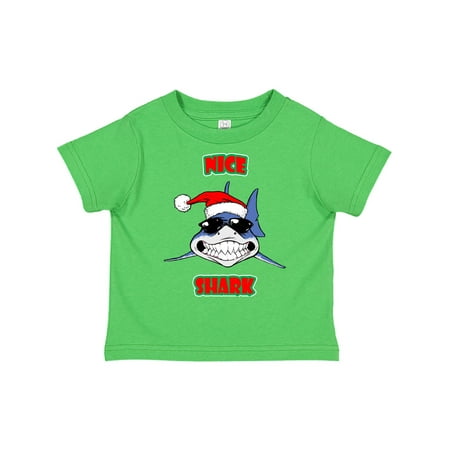 

Inktastic NICE Shark! Gift Toddler Boy or Toddler Girl T-Shirt