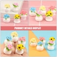 thumbnail image 2 of 15pcs Dollhouse Flower Miniature Mini Miniature Potted Flower Model Artificial Flowerpot Dollhouse Decor, 2 of 6