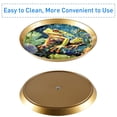 thumbnail image 5 of Frog Plastic Discs Iron Pillars Dessert Table Storage Stand Necklace Holder 32cm/12.5in Height Plates 21cm/24cm/27cm, 5 of 6