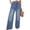 Blue, variant on Y2K Baggy Jeans High Waisted Wide Leg Classic Casual Y2K Vintage Denim Pants Stretch Streetwear Loose Fit Straight Leg Fashion Trousers
