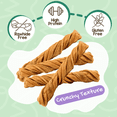 thumbnail image 2 of Nature Gnaws Beef Tripe Twists, Natural Dog Chew Treats (10 count), 2 of 8