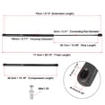 thumbnail image 2 of 2pcs 27.5inch 38Lbs/169N Black Universal Lift Supports Struts Shocks Gas Spring for Car Boat RV Vehicle, 2 of 6