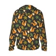 thumbnail image 3 of Uemuo Forest Squirrel Pattern Women's Full Zip UPF 50+ Sun Protection Hoodie Jacket Long Sleeve Sun Shirt Hiking Outdoor Performance with Pockets-Small, 3 of 9