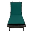 thumbnail image 4 of RSH Décor Indoor Outdoor Foam Chaise Lounge Chair Cushion, Peacock, 4 of 6