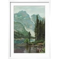 thumbnail image 2 of Art.com Mountainscape III Art Print by Melissa Wang, White Frame Wall Art, 17" x 23", 2 of 5