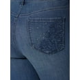 thumbnail image 4 of Gloria Vanderbilt Amanda Embellished Jeans, 4 of 5