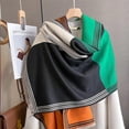 thumbnail image 4 of Pashmina gruesa de Cachemira para mujer, chal cálido de marca de lujo, 180x65cm, manta, Bufanda para el cuello, Echarpe, invierno, 2022, 4 of 4