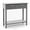 Gray, variant on Giantex Console Table, Sofa Table w/2 Drawers & Bottom Shelf, Multipurpose Accent Table for Living Room, Bathroom, Hallway, Entryway, White