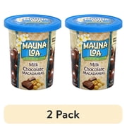 (2 pack) Mauna Loa Milk Chocolate Covered Macadamias with Allergen Information, 5 oz. Can