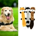 thumbnail image 3 of Juguetes chirriantes para perros Yinane Juguetes de peluche sin relleno para perros medianos y grandes, 3 of 8