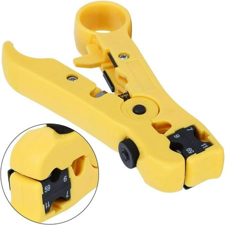 

Upgrade your toolbox with this high-quality reliable and durable 4.7-inch coaxial cable wire stripper designed to enhance efficiency and style for enthusiastic users seeking to streaml