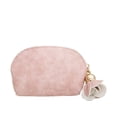 thumbnail image 2 of women leather small mini wallet holder zip coin purse clutch handbag pk, 2 of 3