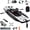 Black, variant on Bezliving Inflatable Kayak with Pedal System, 12ft Premium PVC Fishing Kayak, Lightweight & Portable with Aluminum Seat, Rudder System, and Accessories Included