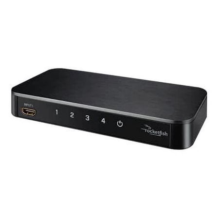 Rocketfish RF-G1501 - Video/audio switch - 4 x HDMI - desktop