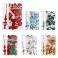 thumbnail image 5 of 34 Christmas Baubles Christmas Decoration Set, Plastic Shatterproof, 5 of 5