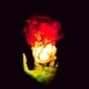 thumbnail image 3 of Bola de fuego flotante de Halloween, accesorios geniales de fuego artificial falso, accesorio de llama LED brillante creativo, decoración creativa de juego de rol portátil para fiesta de Navidad, camp, 3 of 6
